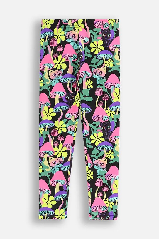Coccodrillo legginsy dziecięce z bawełną wzorzyste multicolor ZC5122103RGK