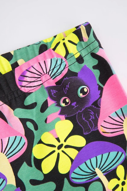 Dziewczynka Coccodrillo legginsy dziecięce z bawełną ZC5122103RGK multicolor