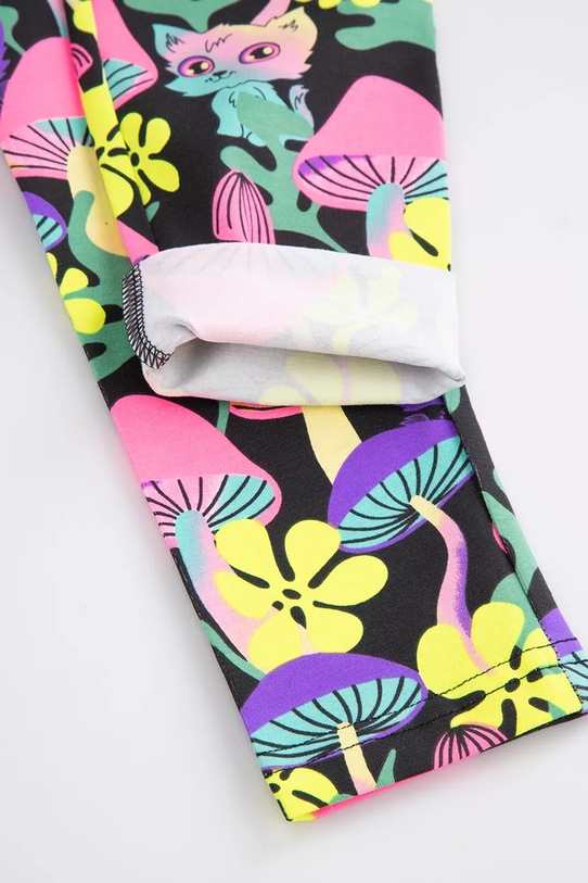 Coccodrillo legginsy dziecięce z bawełną multicolor ZC5122103RGK