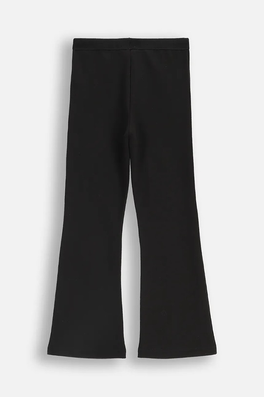 Coccodrillo legginsy dziecięce z bawełną ZC5122701RGK czarny AW25