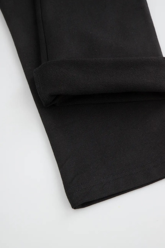 Coccodrillo legginsy dziecięce z bawełną czarny ZC5122701RGK