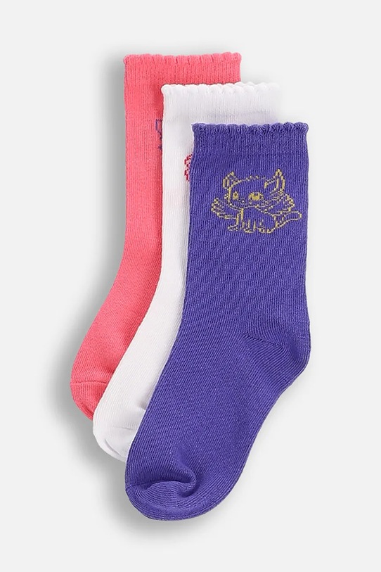 Coccodrillo skarpetki dziecięce 3-pack multicolor ZC5383602SOG