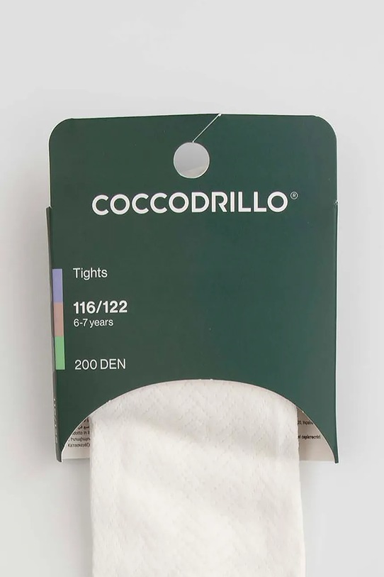 Coccodrillo rajstopy dziecięce ZC5380301TMC beżowy AW25