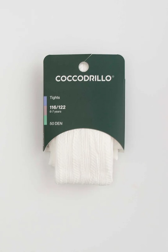 Coccodrillo rajstopy dziecięce ZC5380312TMC beżowy AW25
