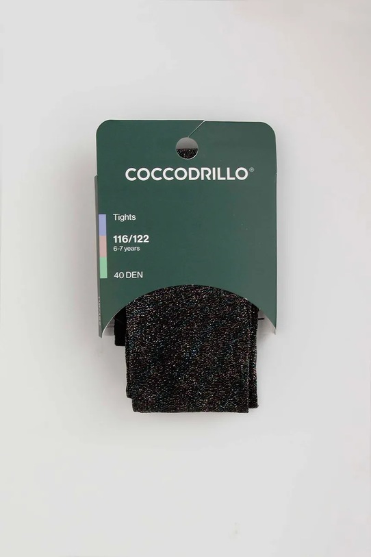 Coccodrillo rajstopy dziecięce ZC5380316TMC czarny AW25