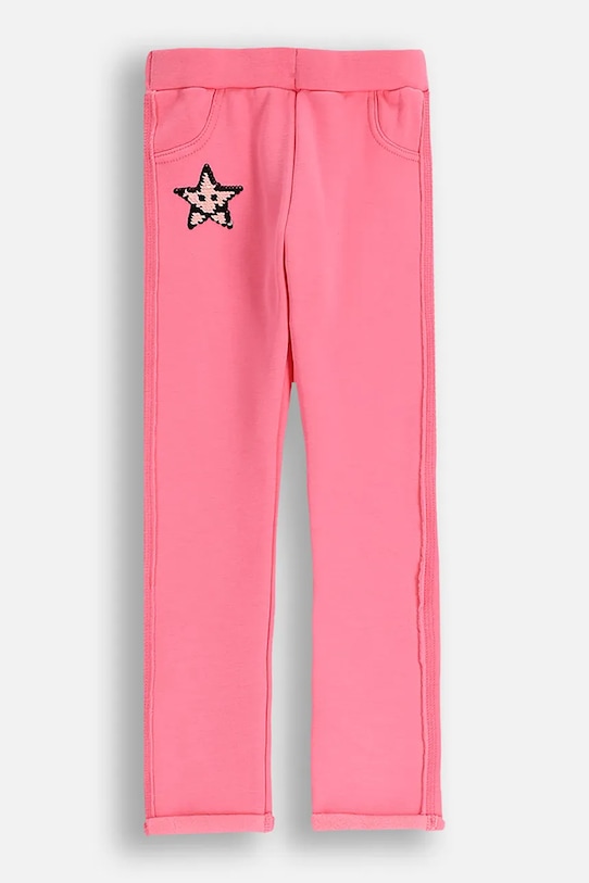 Detské legíny Coccodrillo pletenina ružová ZC5122601CGK