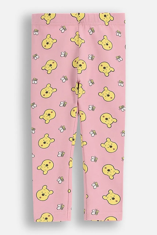 Леггинсы с хлопком для младенцев Coccodrillo с эластаном розовый ZC5122102LGD