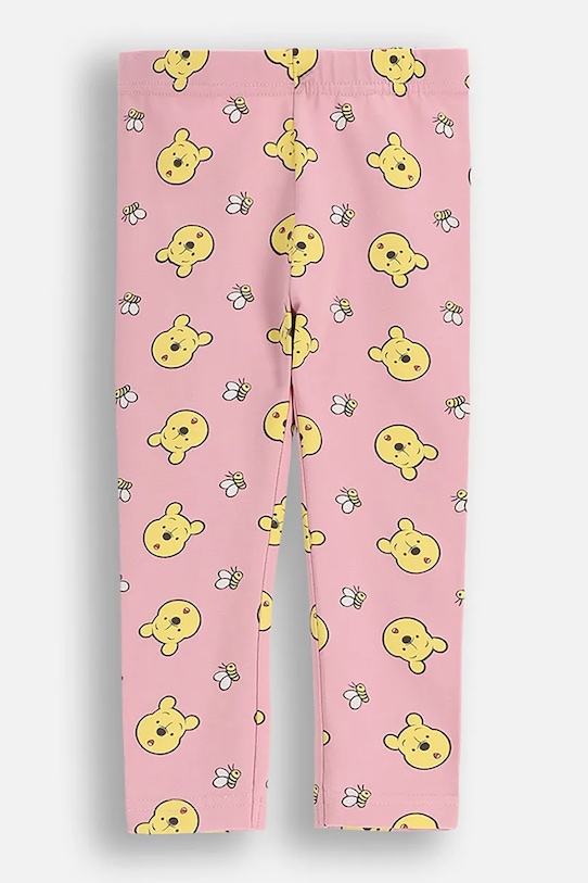 Леггинсы с хлопком для младенцев Coccodrillo с эластаном розовый ZC5122102LGD