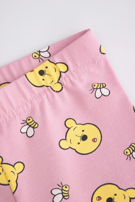 Девочка Леггинсы с хлопком для младенцев Coccodrillo ZC5122102LGD розовый