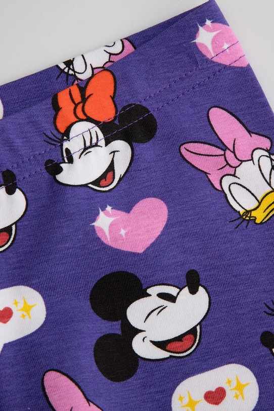 Dievča Detské legíny Coccodrillo ZC5122104LGD fialová