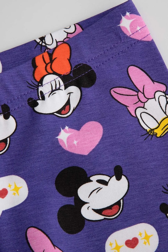 Dievča Detské legíny Coccodrillo ZC5122104LGD fialová