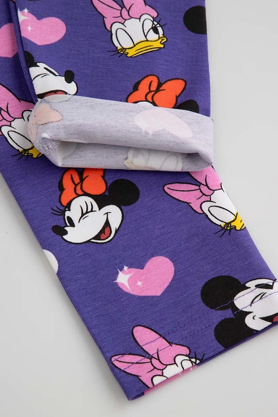 Detské legíny Coccodrillo fialová ZC5122104LGD