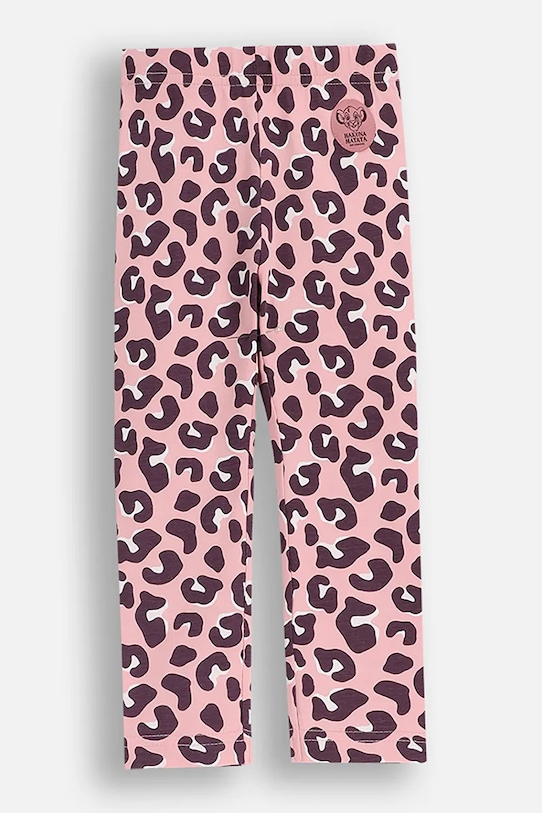 Detské legíny Coccodrillo bavlna ružová ZC5122105LGD