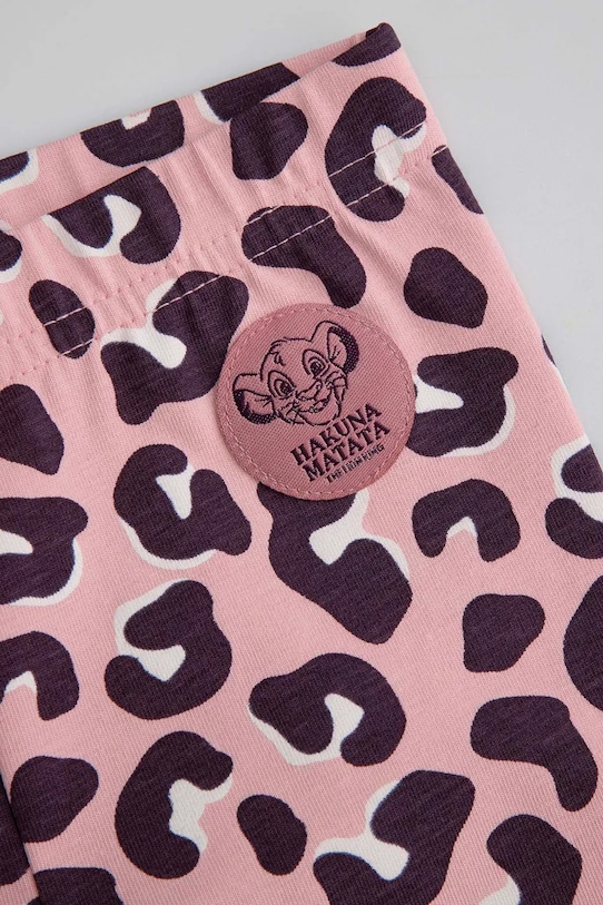 Dievča Detské legíny Coccodrillo ZC5122105LGD ružová