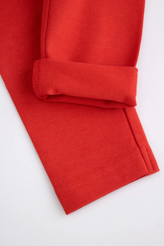 Coccodrillo legginsy z bawełną niemowlęce czerwony ZC5122101EBG