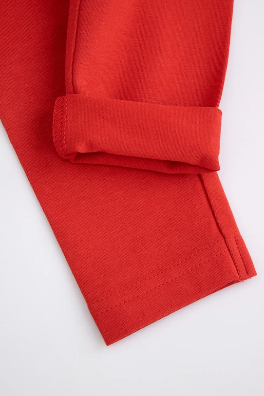 Coccodrillo legginsy z bawełną niemowlęce czerwony ZC5122101EBG