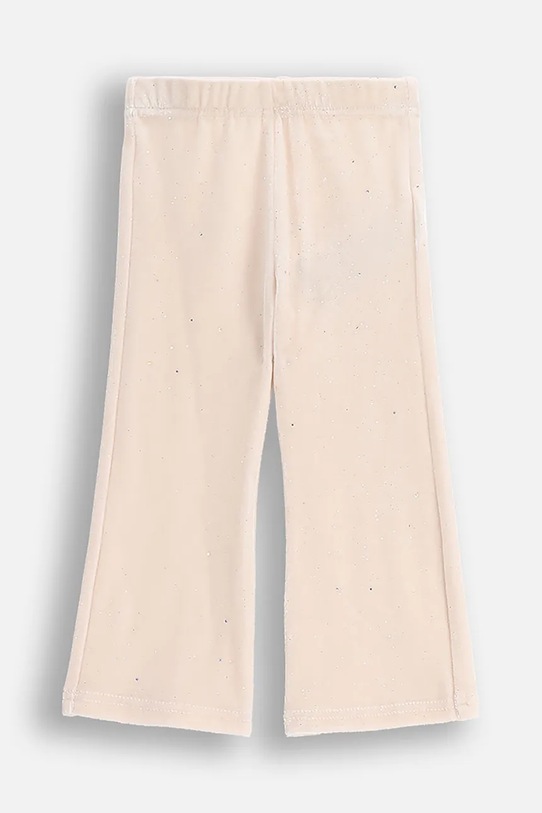 Coccodrillo legginsy z bawełną niemowlęce wzorzyste beżowy ZC5122103EBG