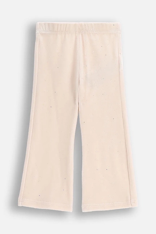 Coccodrillo legginsy z bawełną niemowlęce wzorzyste beżowy ZC5122103EBG