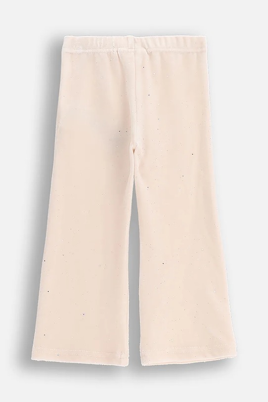 Coccodrillo legginsy z bawełną niemowlęce ZC5122103EBG beżowy AW25