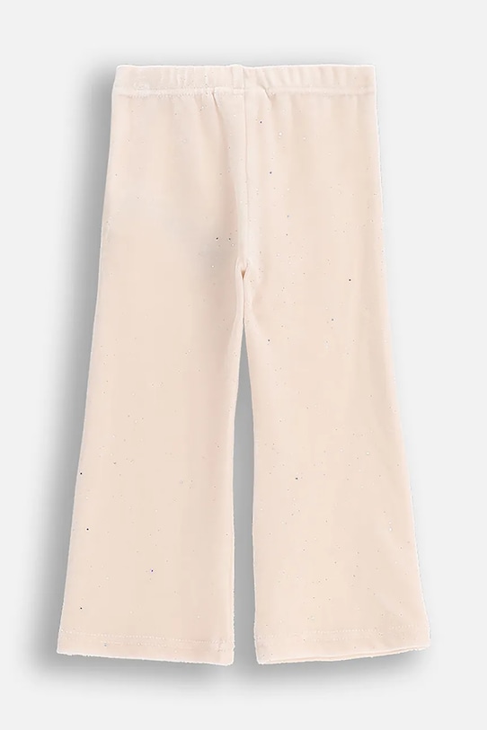 Coccodrillo legginsy z bawełną niemowlęce ZC5122103EBG beżowy AW25