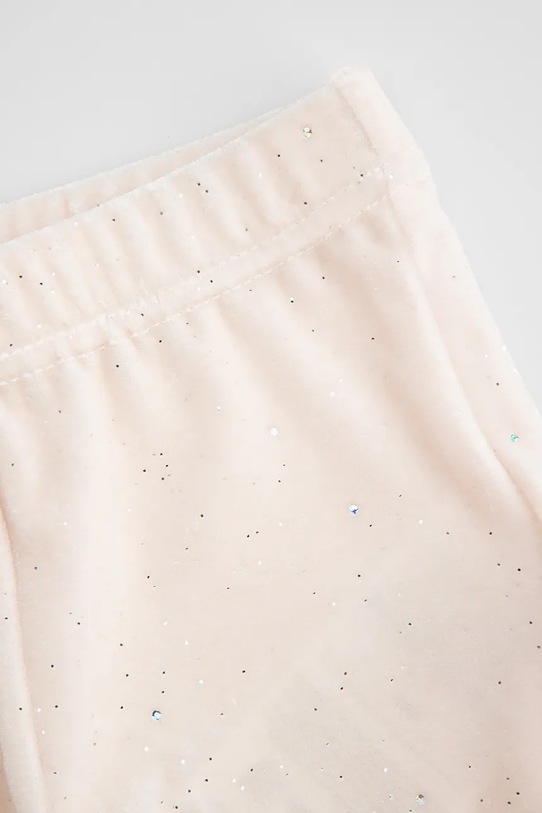 Dziewczynka Coccodrillo legginsy z bawełną niemowlęce ZC5122103EBG beżowy