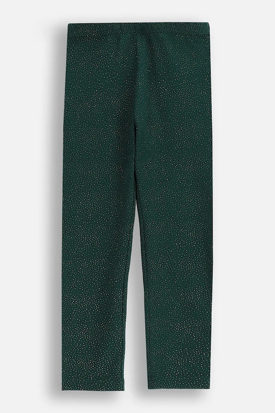 Detské legíny Coccodrillo s elastanom zelená ZC5122101MER