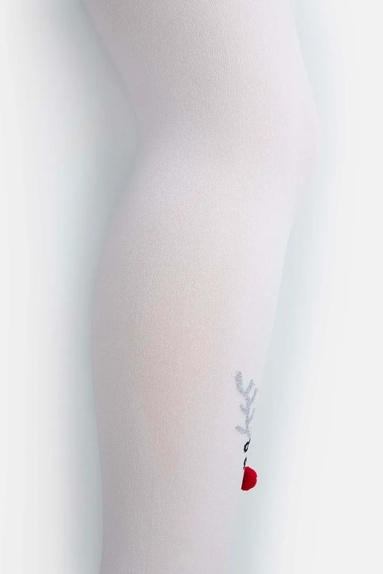 Dziewczynka Coccodrillo rajstopy dziecięce ZC5380303MER biały