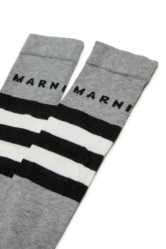 Παιδικές κάλτσες Marni MZ39U SOCKS M01631 γκρί AW25