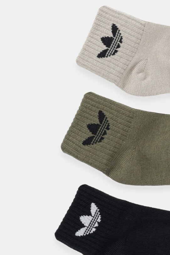 adidas Originals șosete copii 3-pack JW2934 bej AW25