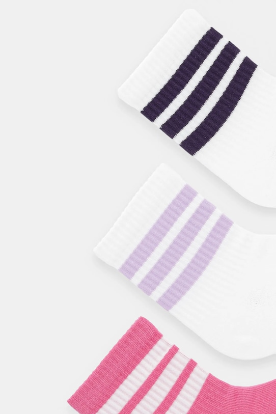 adidas Performance șosete copii 3-pack JW3413 alb AW25