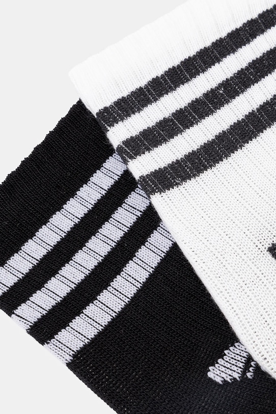 Dječje čarape adidas Originals 3-pack JZ7496 bijela AW25