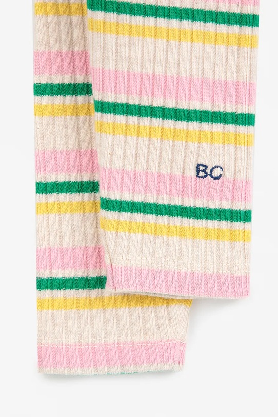 Chłopiec Bobo Choses legginsy niemowlęce 225AB063 beżowy