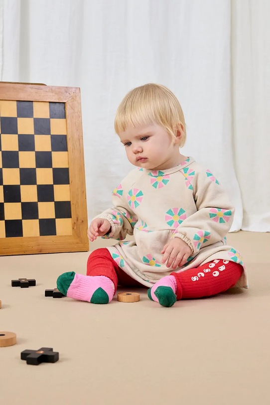 Legíny pre bábätká Bobo Choses 225AB070 červená