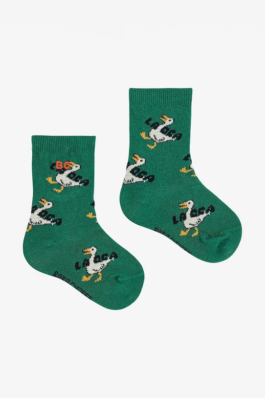 Bobo Choses skarpetki dziecięce La Oca zielony 225AH034