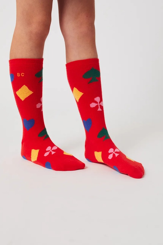 Bobo Choses skarpetki dziecięce Joker czerwony 225AI013
