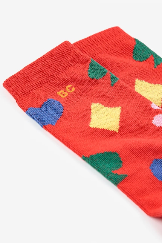 Bobo Choses skarpetki dziecięce Joker 225AI013 czerwony AW25