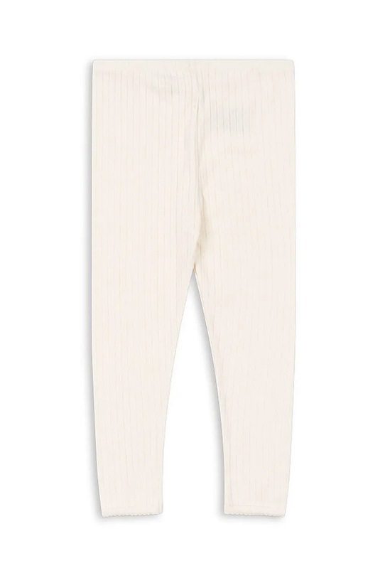 Παιδικό βαμβακερό κολάν Konges Sløjd MINNIE PANTS GOTS KS103922.9BYA μπεζ AW25