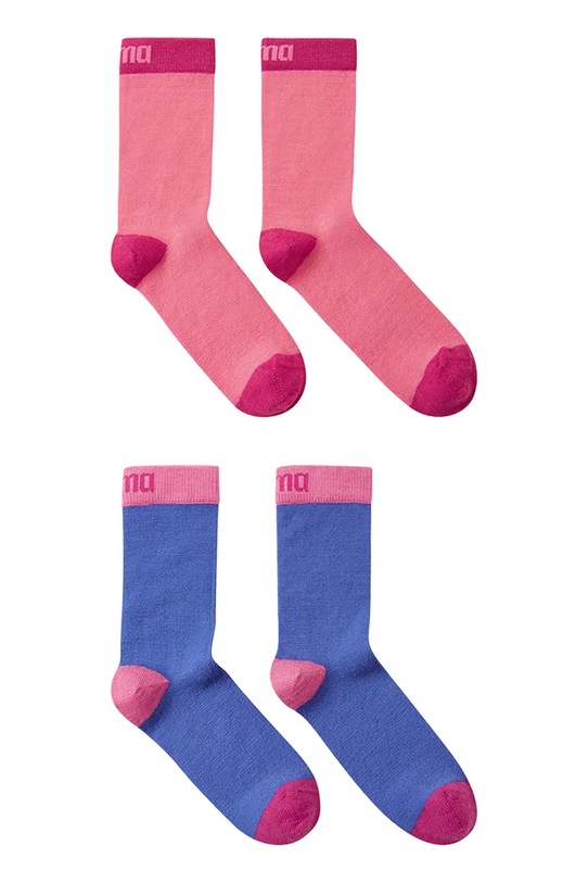 Reima calzini con aggiunta di lana bambino/a Parit pacco da 2 5300309A.9BYA rosa AW25