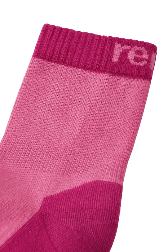 Reima skarpetki z domieszką wełny dziecięce Villalla 5300051C.9BYA różowy AW25