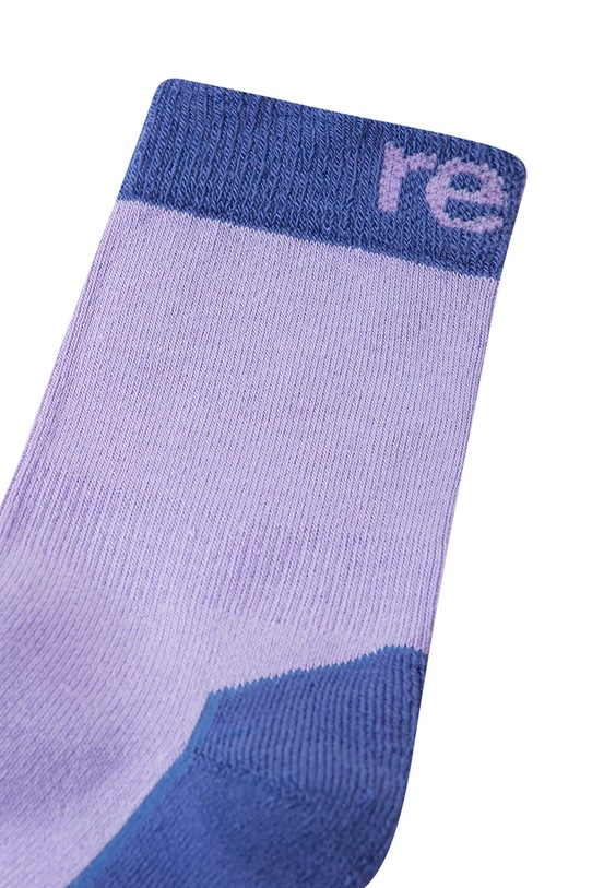 Chłopiec Reima skarpetki z domieszką wełny dziecięce Villalla 5300051C.9BYA fioletowy