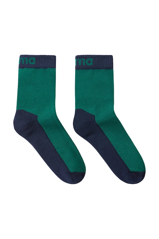 Reima skarpetki z domieszką wełny dziecięce Villalla 5300051C.9BYA zielony AW25