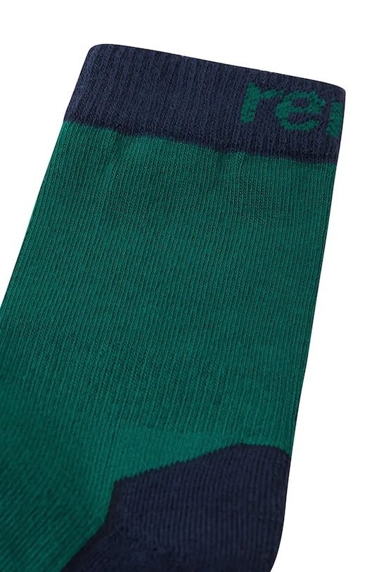 Chłopiec Reima skarpetki z domieszką wełny dziecięce Villalla 5300051C.9BYA zielony