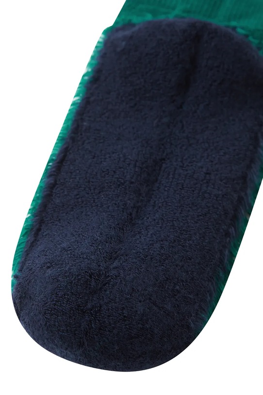 Reima skarpetki z domieszką wełny dziecięce Villalla zielony 5300051C.9BYA