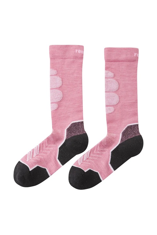 Reima șosete de lână pentru copii Atleetti roz 5300316A.9BYA