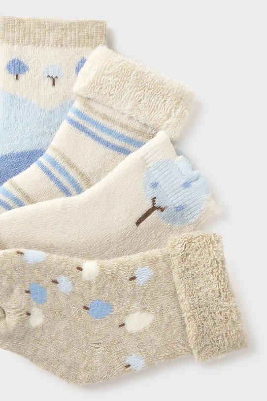 Детские носки Mayoral Newborn 4 шт 9917.1A.Newborn.9BYA голубой AW25