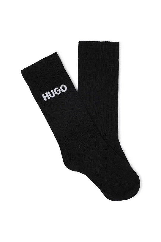 Αγορίστικα Παιδικές κάλτσες HUGO 2-pack G00562 μαύρο