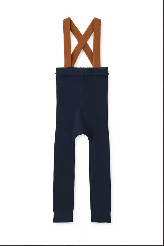 Παιδικό καλσόν Liewood Cuno Tights Planet friendly σκούρο μπλε LW20070.9BYA