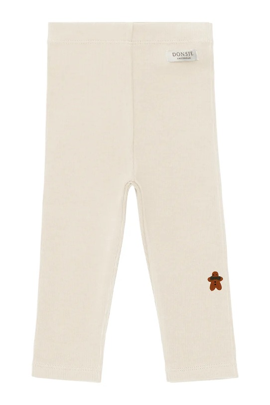 Donsje legginsy niemowlęce Yosi Leggings Gingerbread 3042801 beżowy AW25