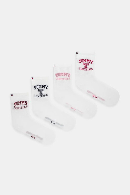 Tommy Hilfiger skarpetki dziecięce 4-pack biały 701238176.9BYA