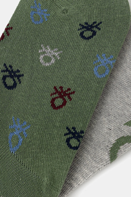 United Colors of Benetton skarpetki dziecięce 4-pack 6AO50704G.G.seasonal niebieski AW25